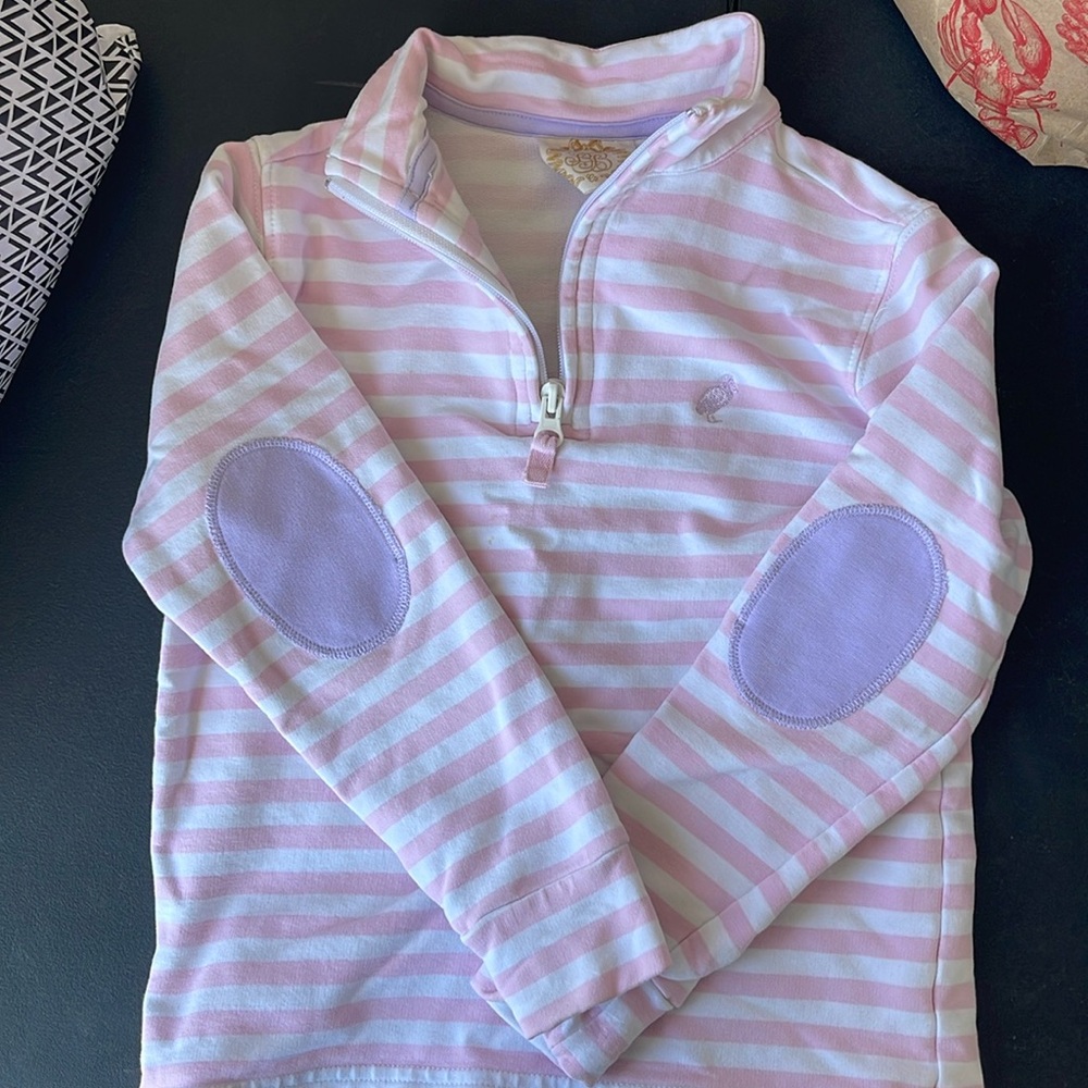 Girls 3/4 zip shirt